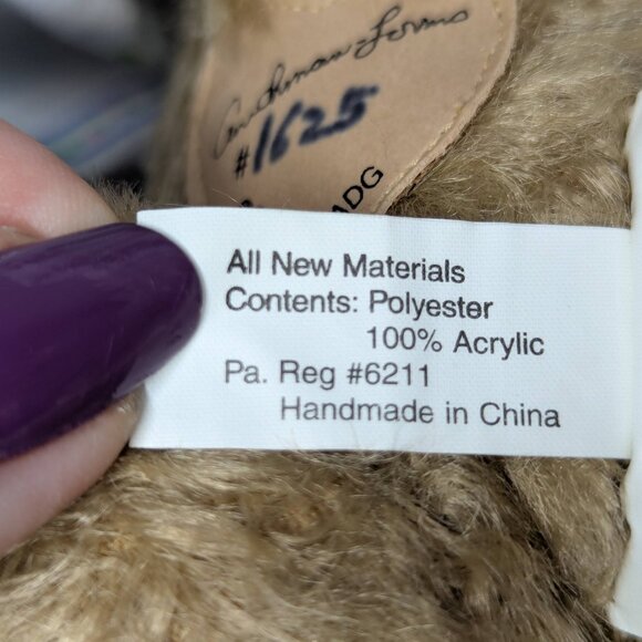 Ashton Drake Abbie 11in Limited Edition Gallery Teddy Bear w/Handkerchief #1625 - Picture 11 of 15